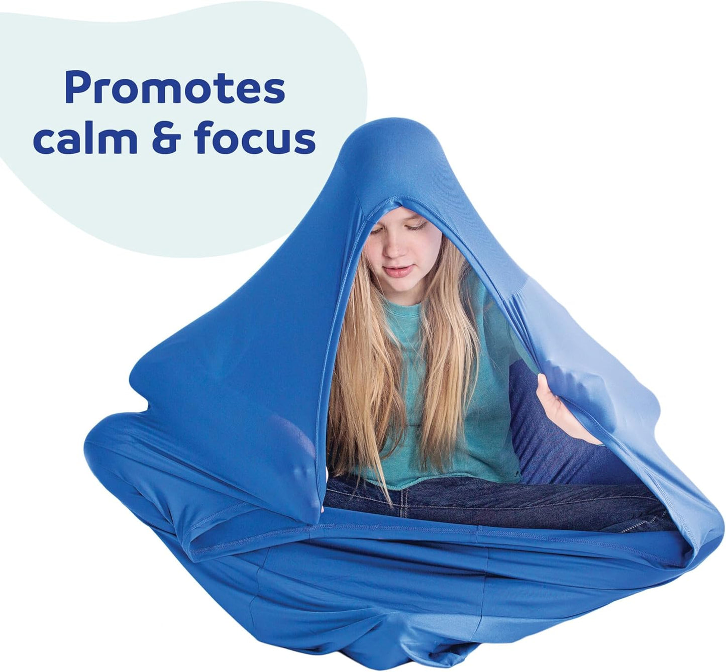 - Transformer Sensory Sack - Sensory Compression Sack - Sensory Sack for Kids with Special Needs - Soothing and Encourages Focus - Small - Blue